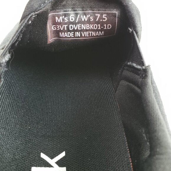 Kizik Venice Slip On Shoe Womens 7.5 Black Canvas Hands Free Casual Sneaker - Picture 9 of 11